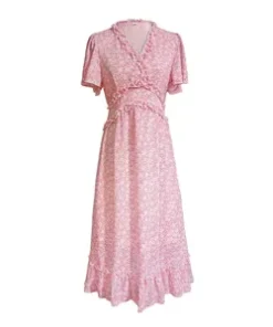 Women's Summer Casual Dress - Waist Cinched Slimming Elegant Style