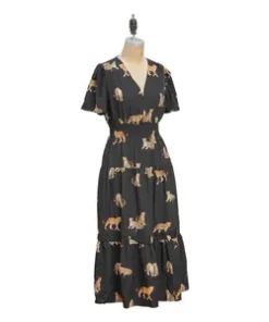 Za Women's Clothing Slim Pleated Shirt Style V-Neck Mini Dress Sleeveless