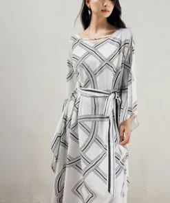 Summer Casual Fashion Leopard Print Dresses Clothes Striped Close-Fitting Strap Long Dress